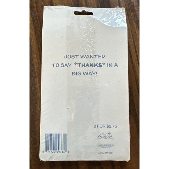 Vintage Brad Anderson Marmaduke 8 Thank You Notes Cards - Picture 2 of 2